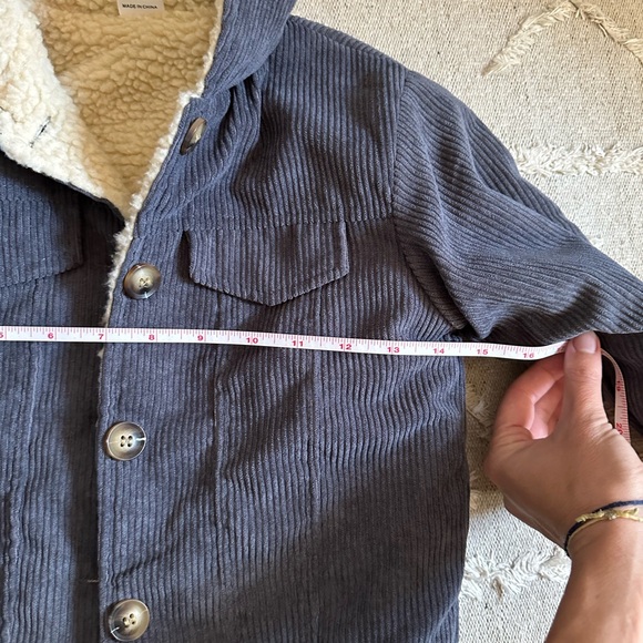 Toddler Sherpa Lined Corduroy Jacket - Picture 4 of 6